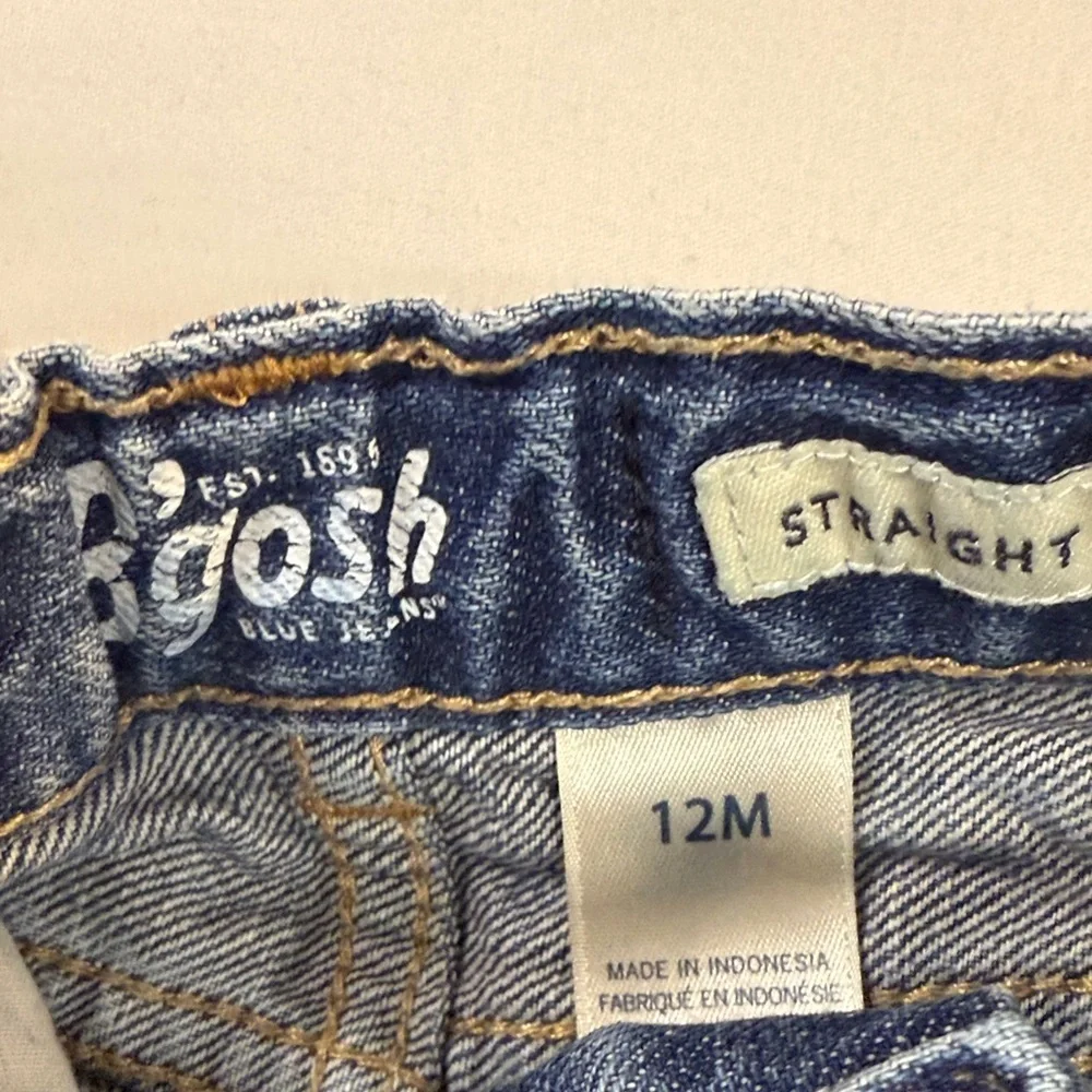 OshKosh B'gosh - 2 piece set - Short sleeve shirt and denim jeans - Picture 6 of 6